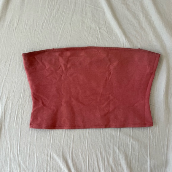 Light pink urban outfitters tube top / skims style tank - Picture 2 of 3